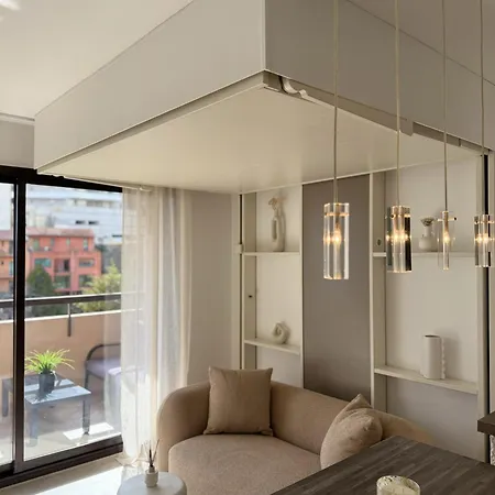 アパート De Luxe Portes De - Vue - Piscine - Wifi モンテ・カルロ