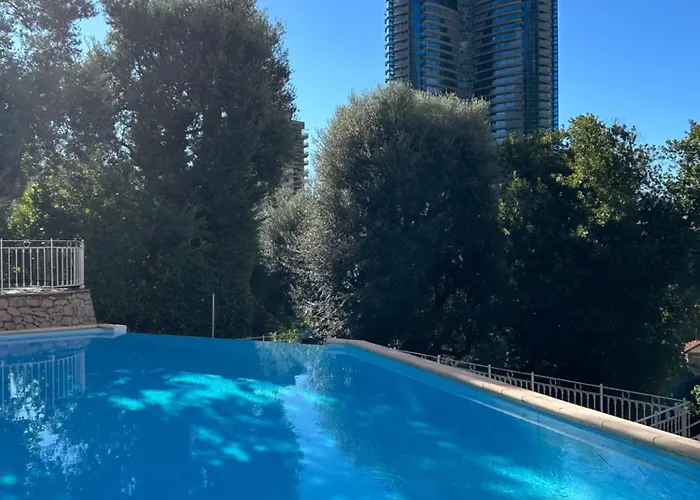 Апартаменты De Luxe Portes De - Vue - Piscine - Wifi Монте-Карло
